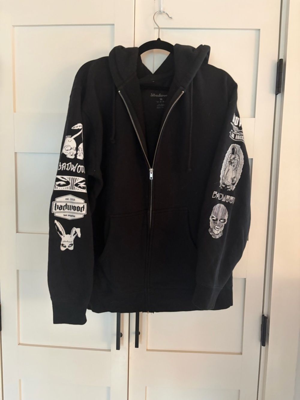 BADWOOD TRADEMARK Zip Hoodie - Picture 3 of 5